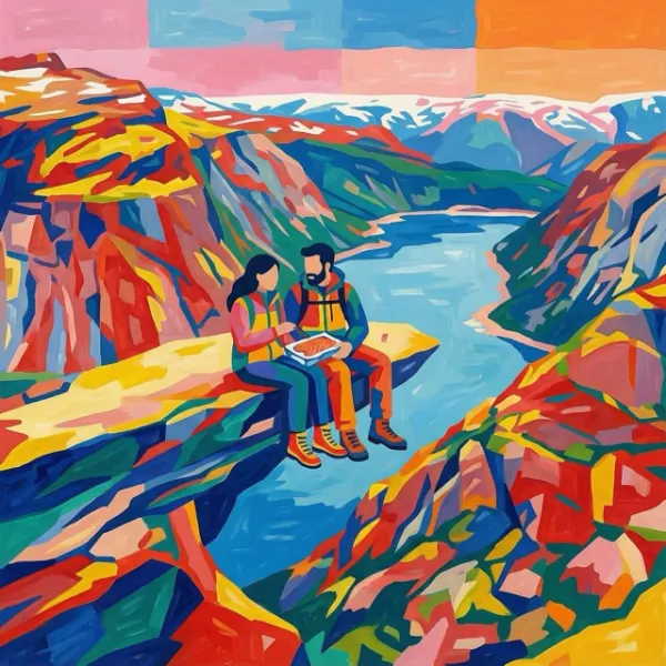Norway moment print